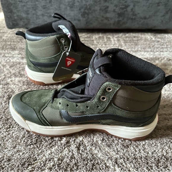 NWT Vans Ultrarange UltraCush EXO Hi MTE-1 Shoes Dark Green Mens 8 main image 4